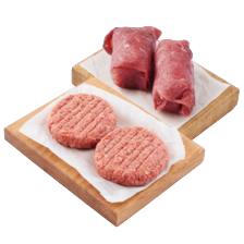 Runderhamburger of rundervink